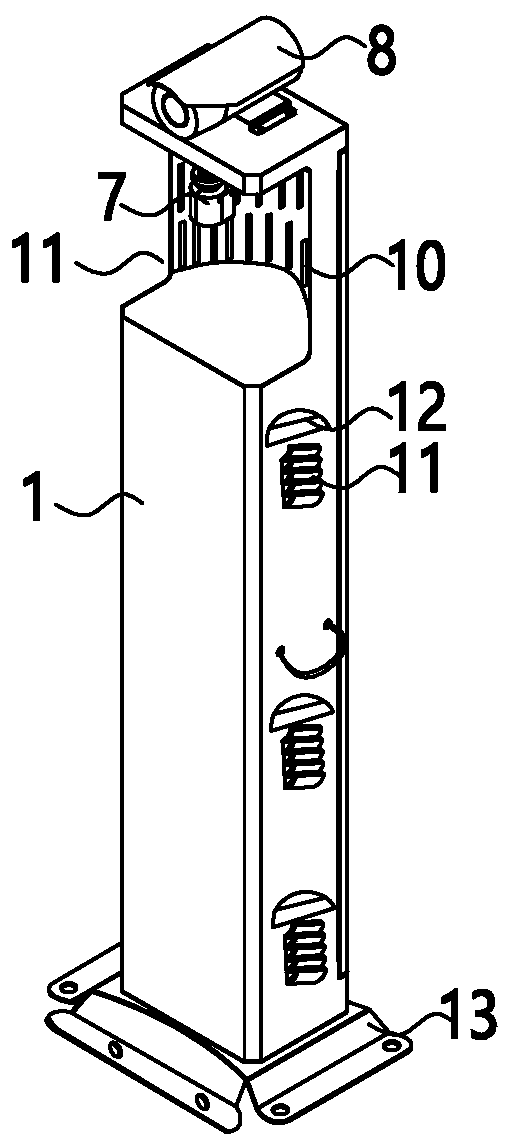 Modular safety deploying and controlling device