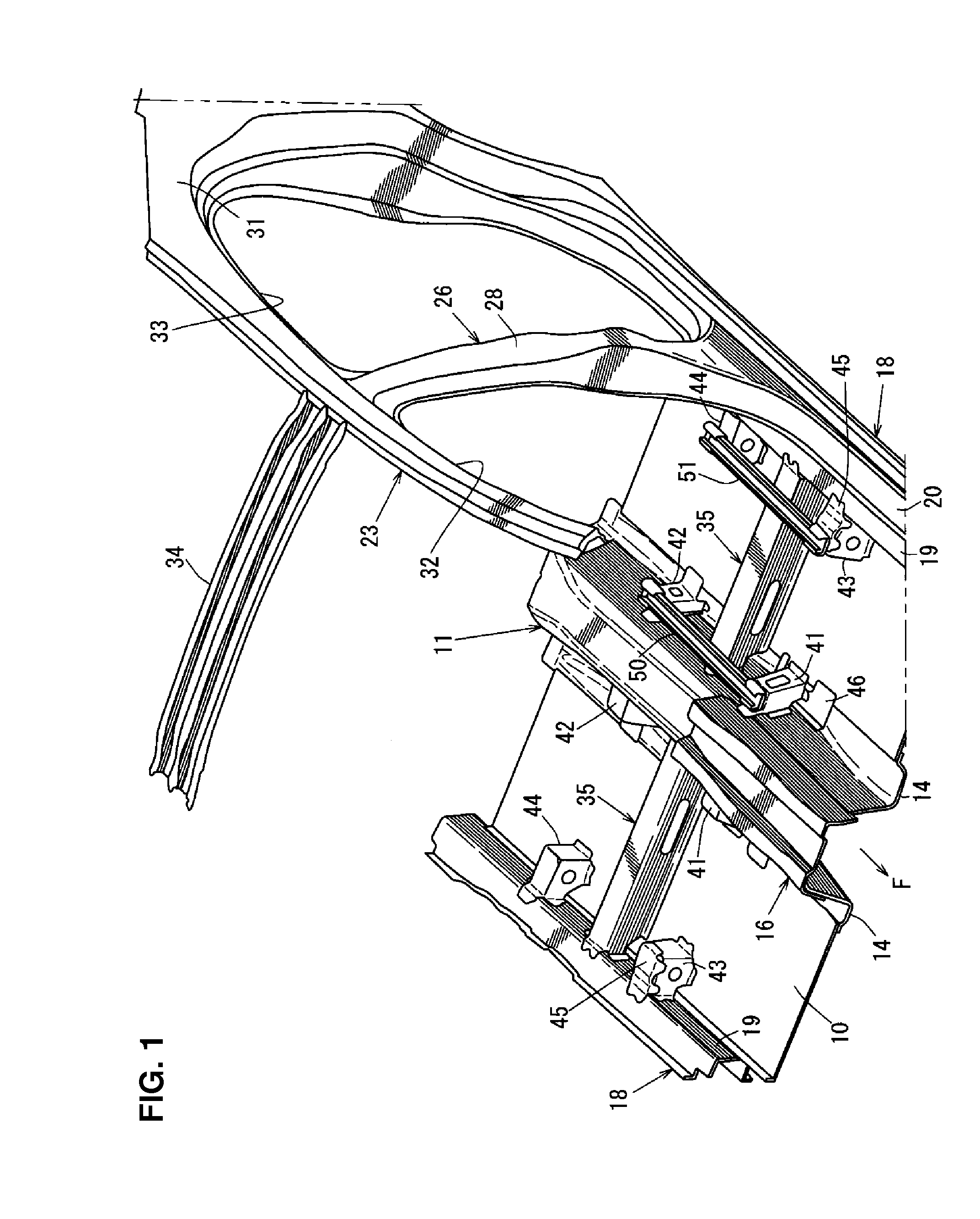 Lower vehicle-body structure of automotive vehicle