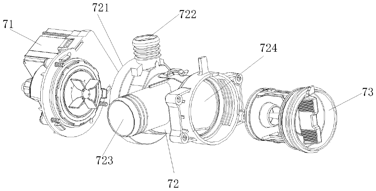 Drainage device of washing machine