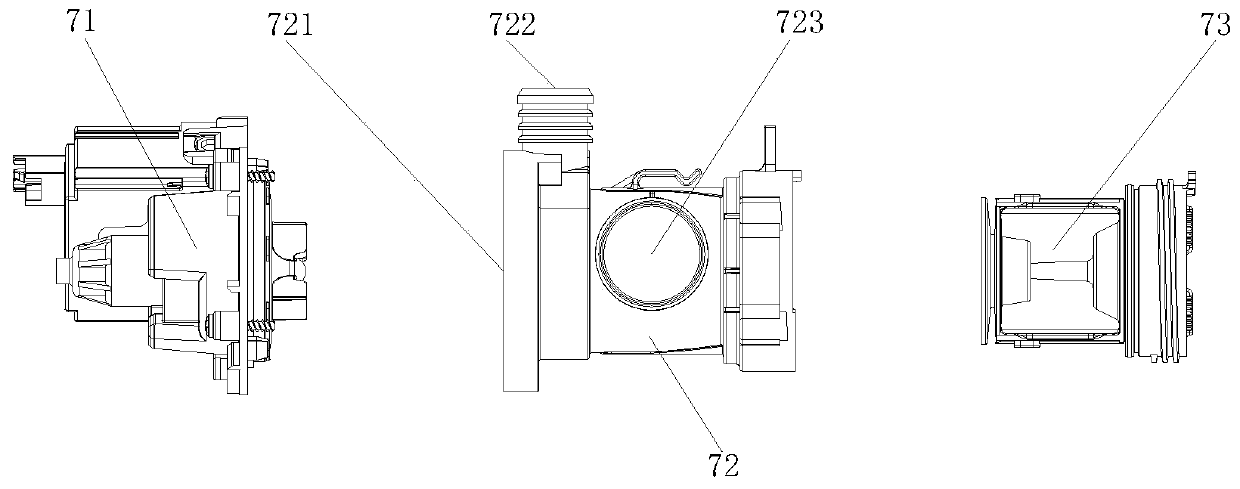 Drainage device of washing machine