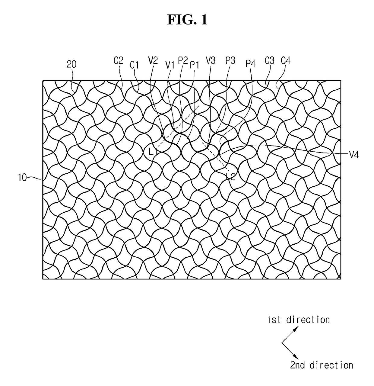 Electrode member and touch window including the same