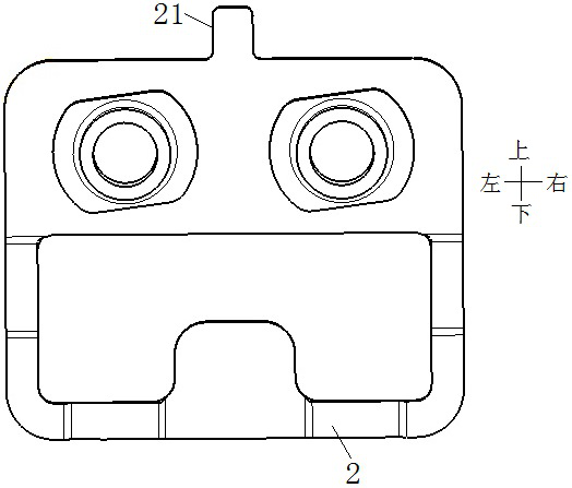 Vehicle door lock pin reinforcer, vehicle door assembly and vehicle