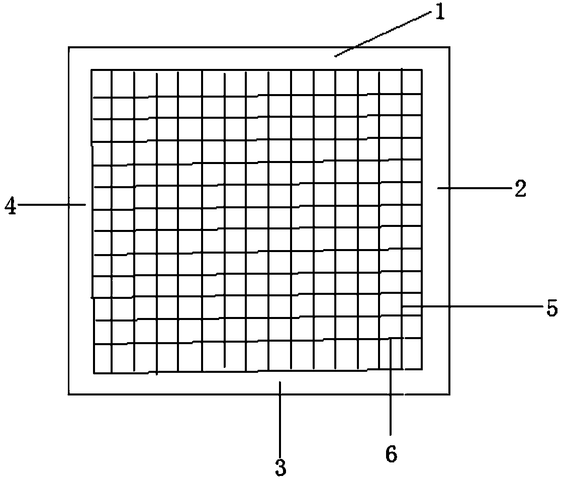 Grid-adjustable writing ruler and writing method