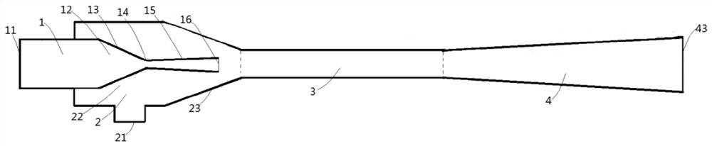 Ejector for heat or work recovery system and heat or work recovery system