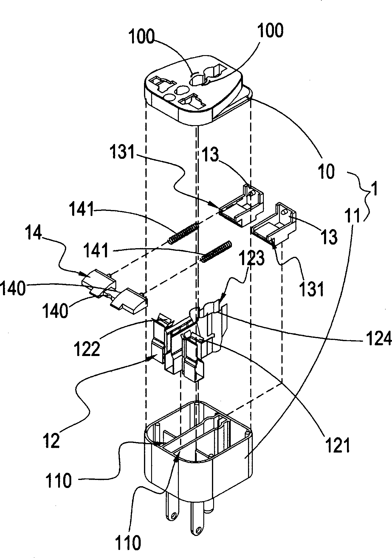 Plane connector