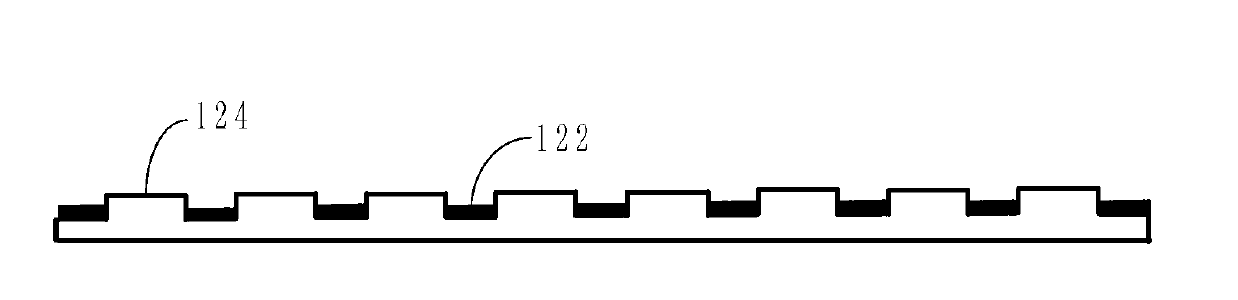 Display screen, touching display screen and electronic device provided with touching display screen