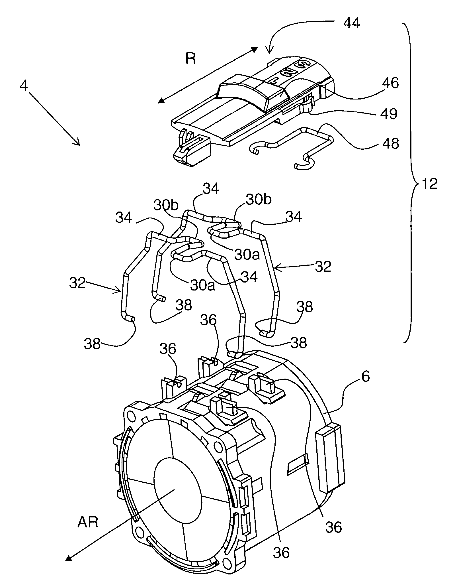 Electrical tool with a multi-stage gear transmission