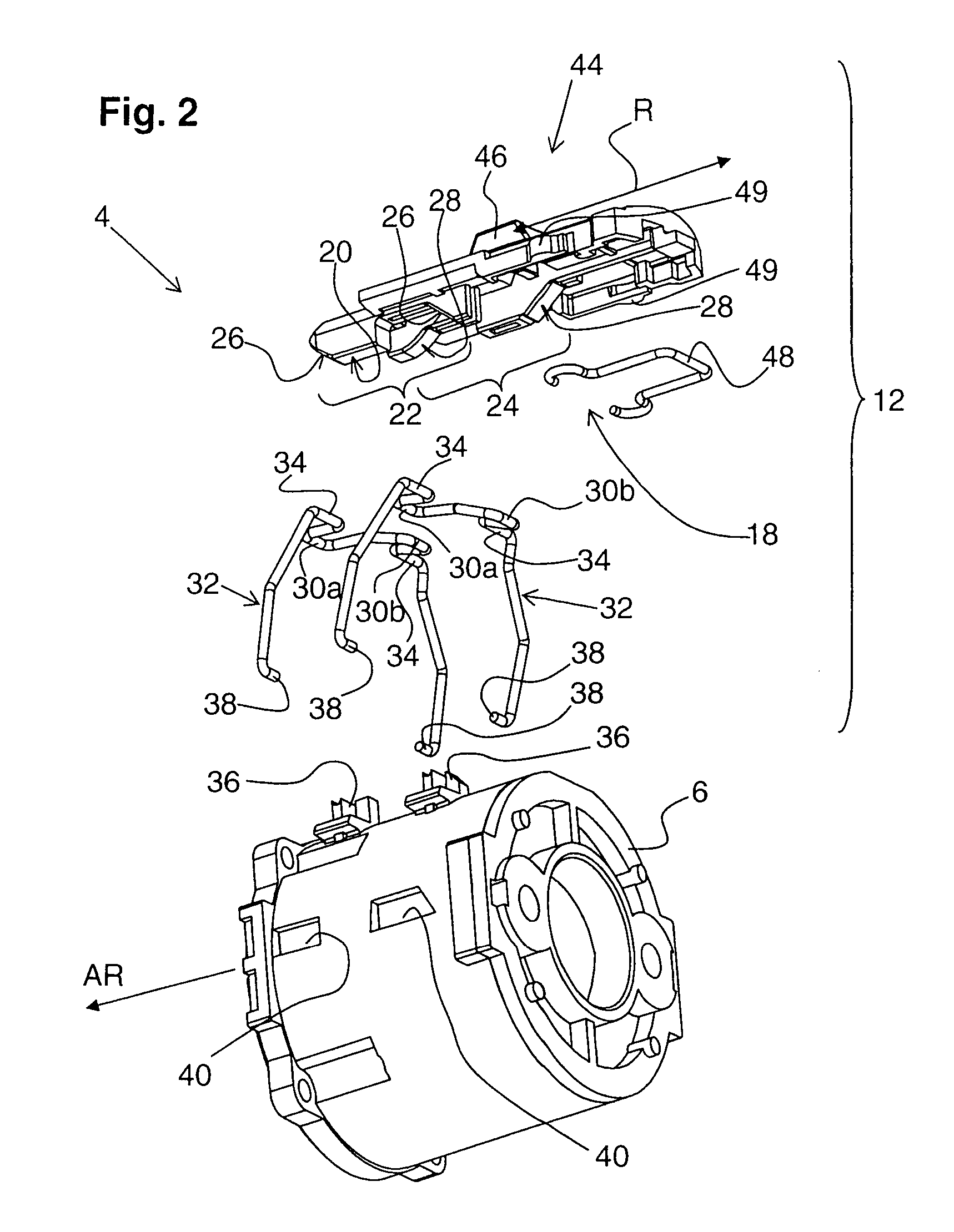 Electrical tool with a multi-stage gear transmission