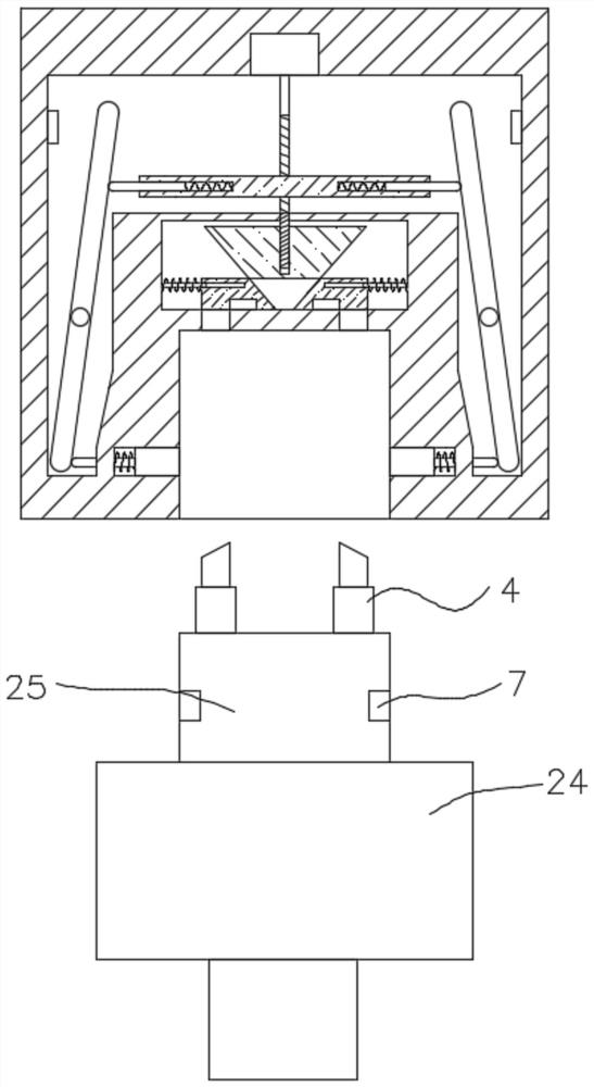 Firm-connection and anti-electric shock power supply device