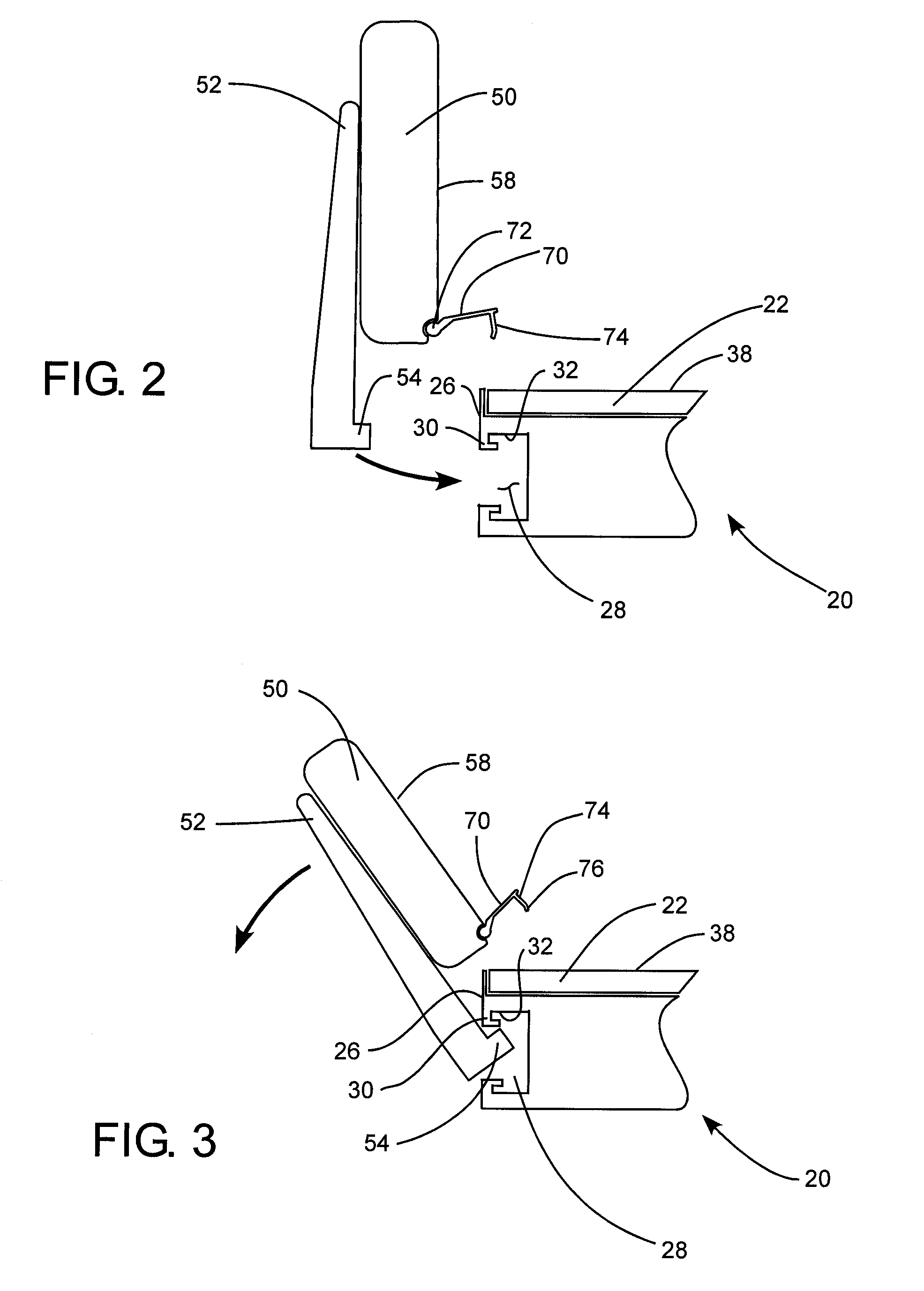 Removable stairway for an elevated platform and method