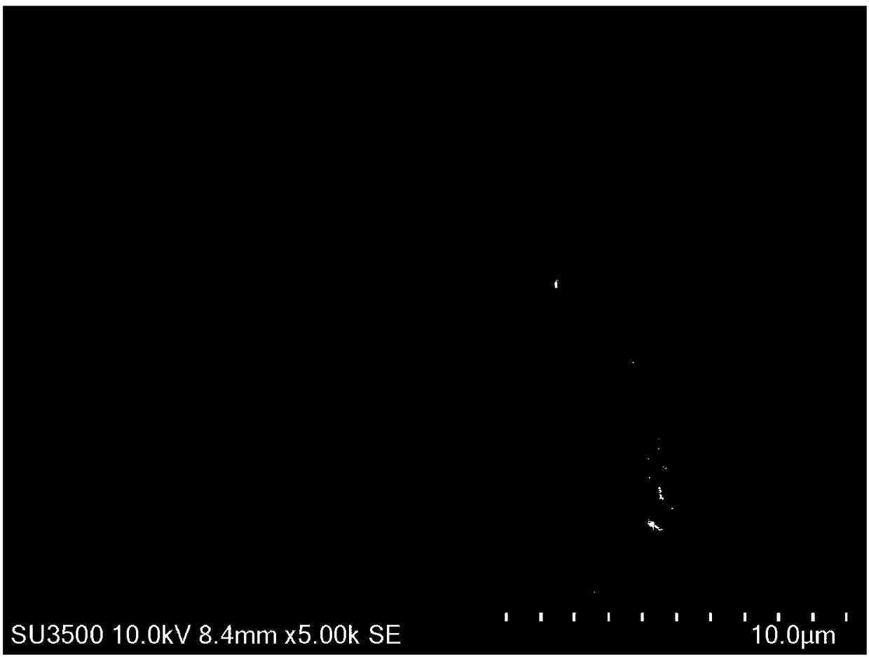 Preparation method of magnetic nanoparticle loaded graphene aerogel composite material