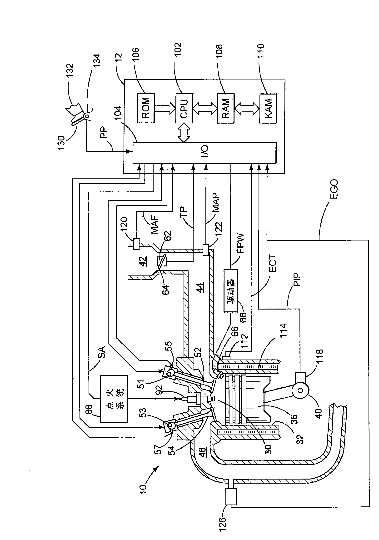 Reducing nosie, vibration and harshness in a variable displacement engine