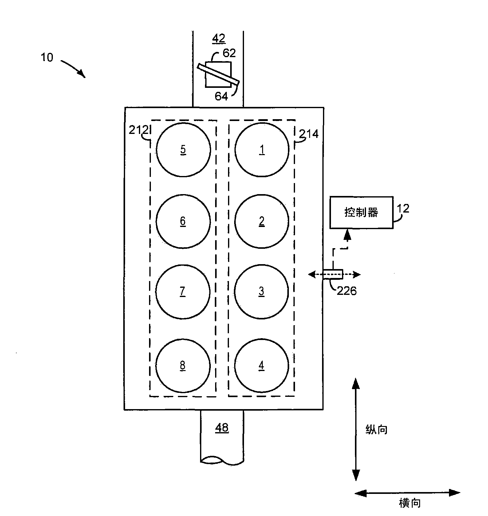 Reducing nosie, vibration and harshness in a variable displacement engine