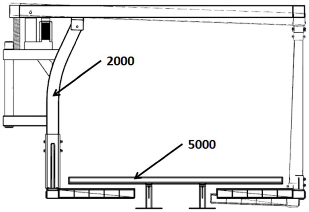 Hanging basket structure of hanging basket type non-avoidance stereo garage