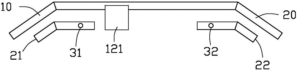 Antenna system and communication terminal provided with same