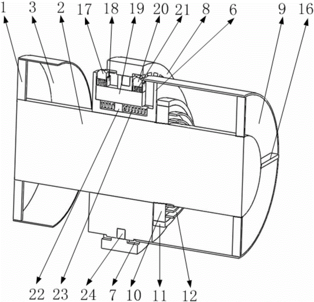 Energy storing rotary plate based on controllable coaxial clutch