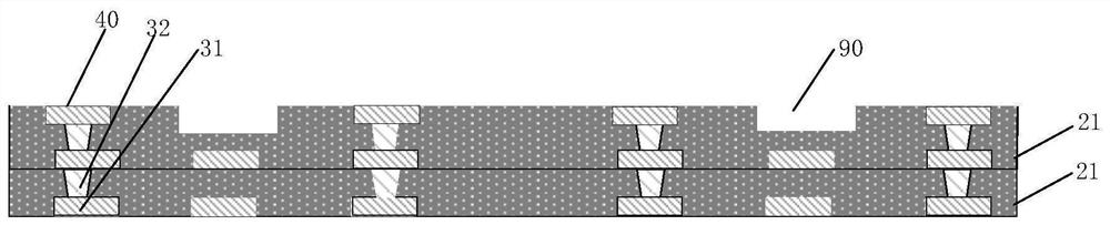 System-level packaging method and packaging structure thereof