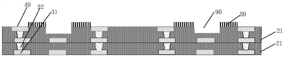 System-level packaging method and packaging structure thereof