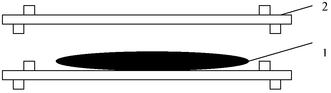 Preparation method for standard sealant test piece