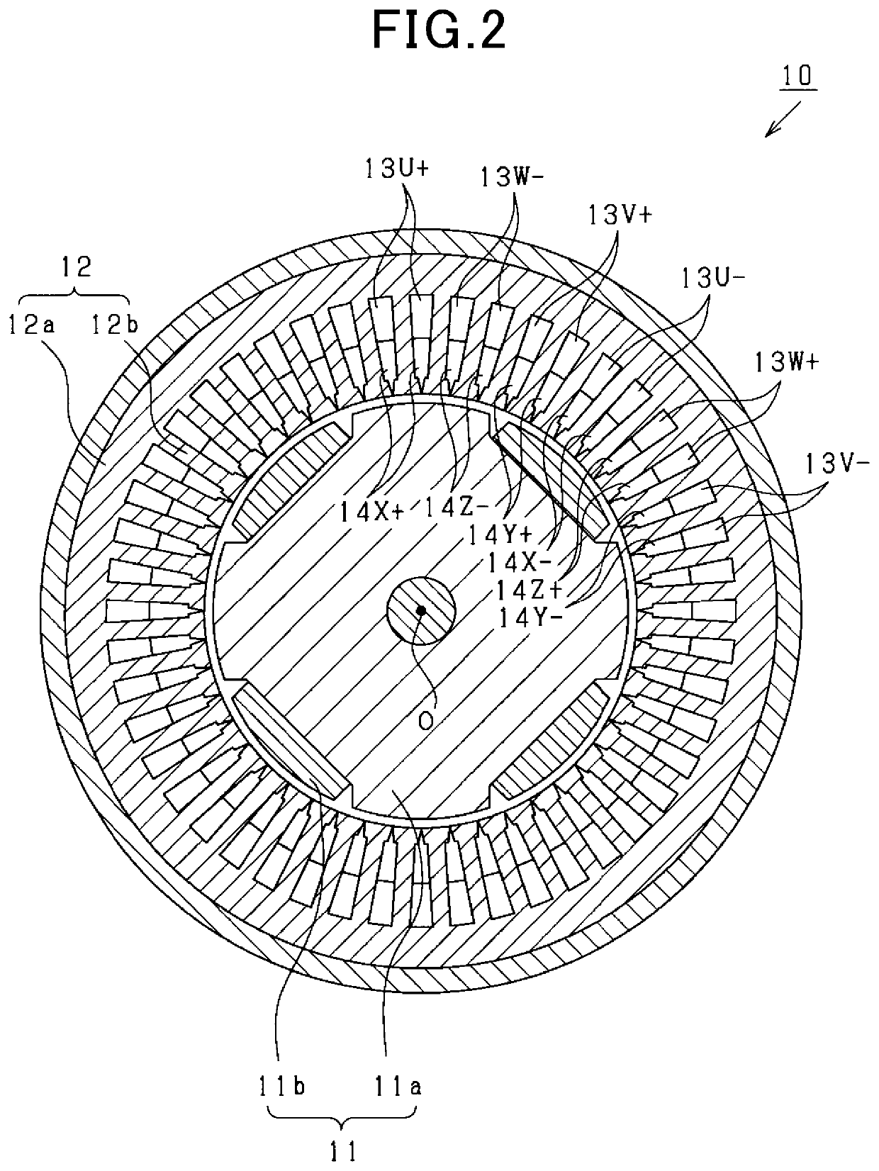 Rotating electric machine apparatus