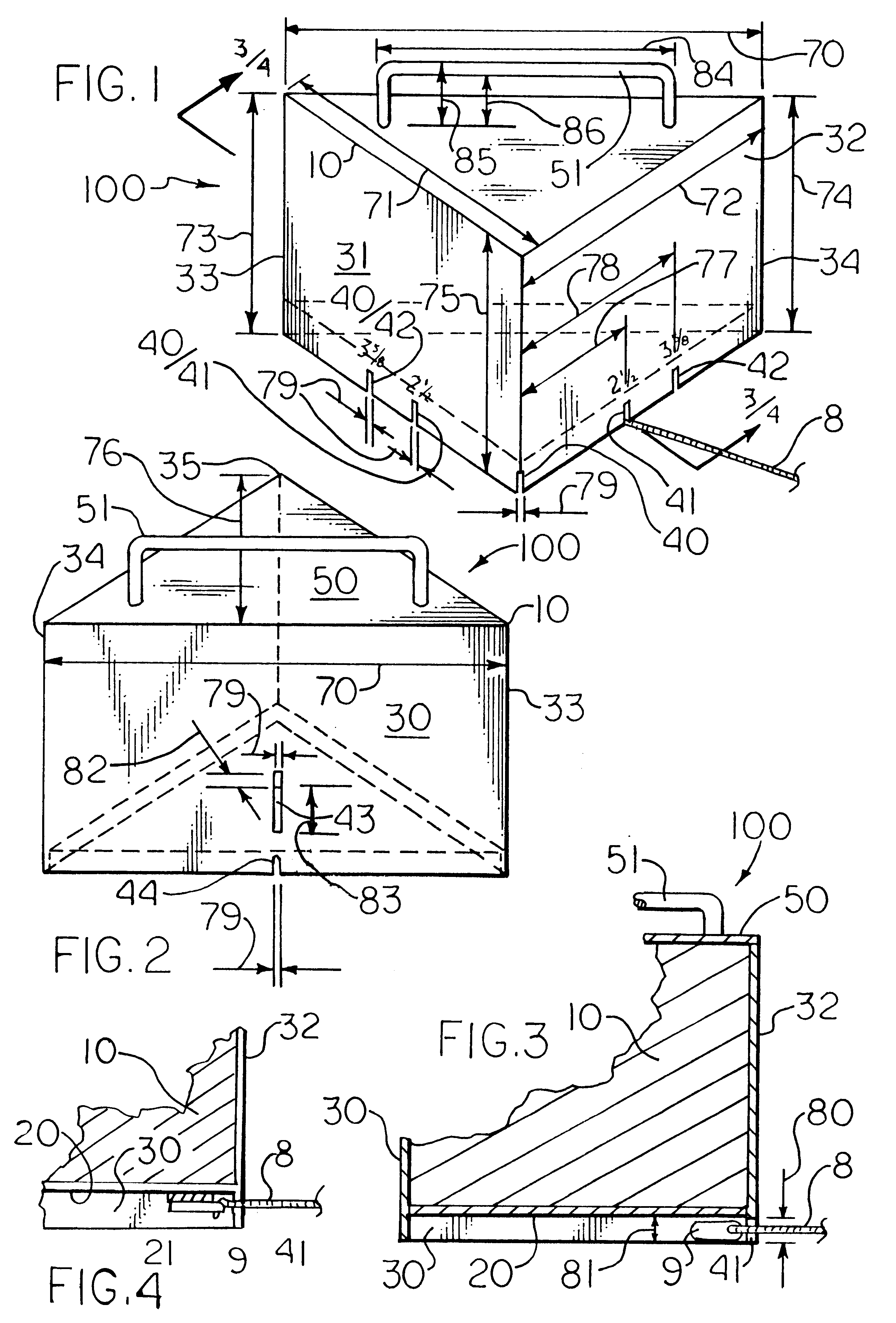 Construction layout block