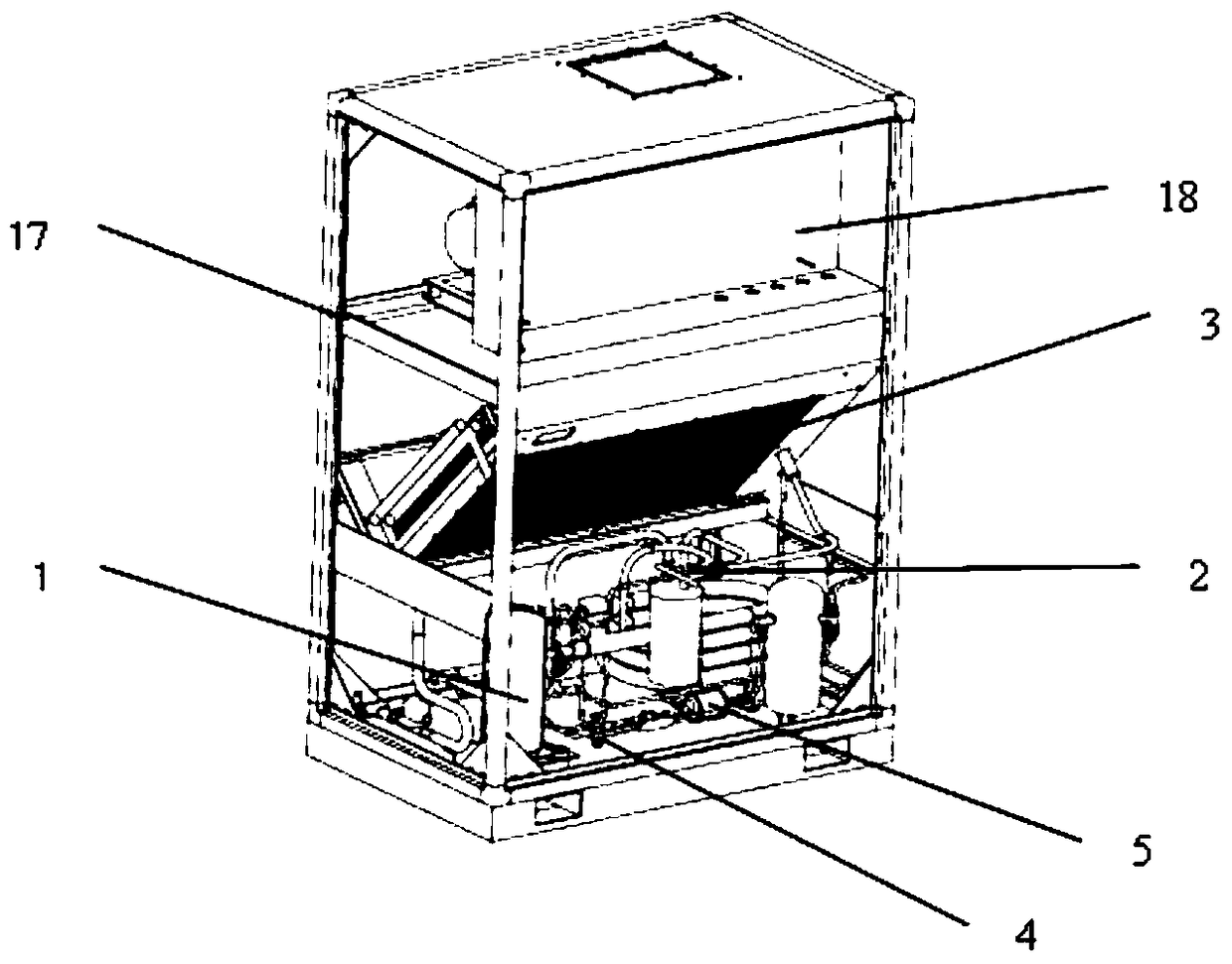 A kind of greenhouse air conditioning system and its regulating method