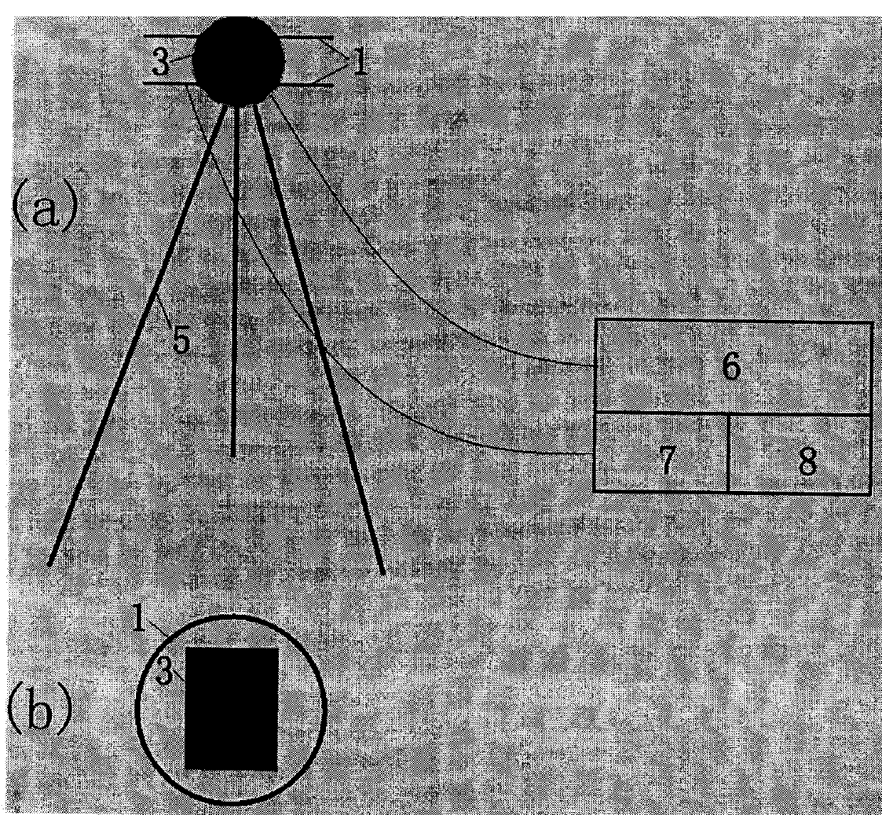 High-accuracy geomagnetic vector measurement method and device