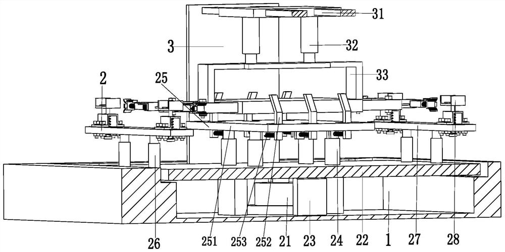 A kind of aerodynamic test system and test method of automobile frame