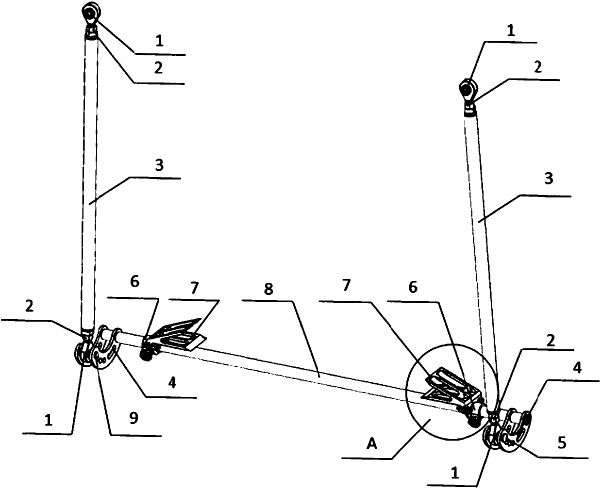 Stabilizer bar system for Formula SAE race car and operation method of stabilizer bar system