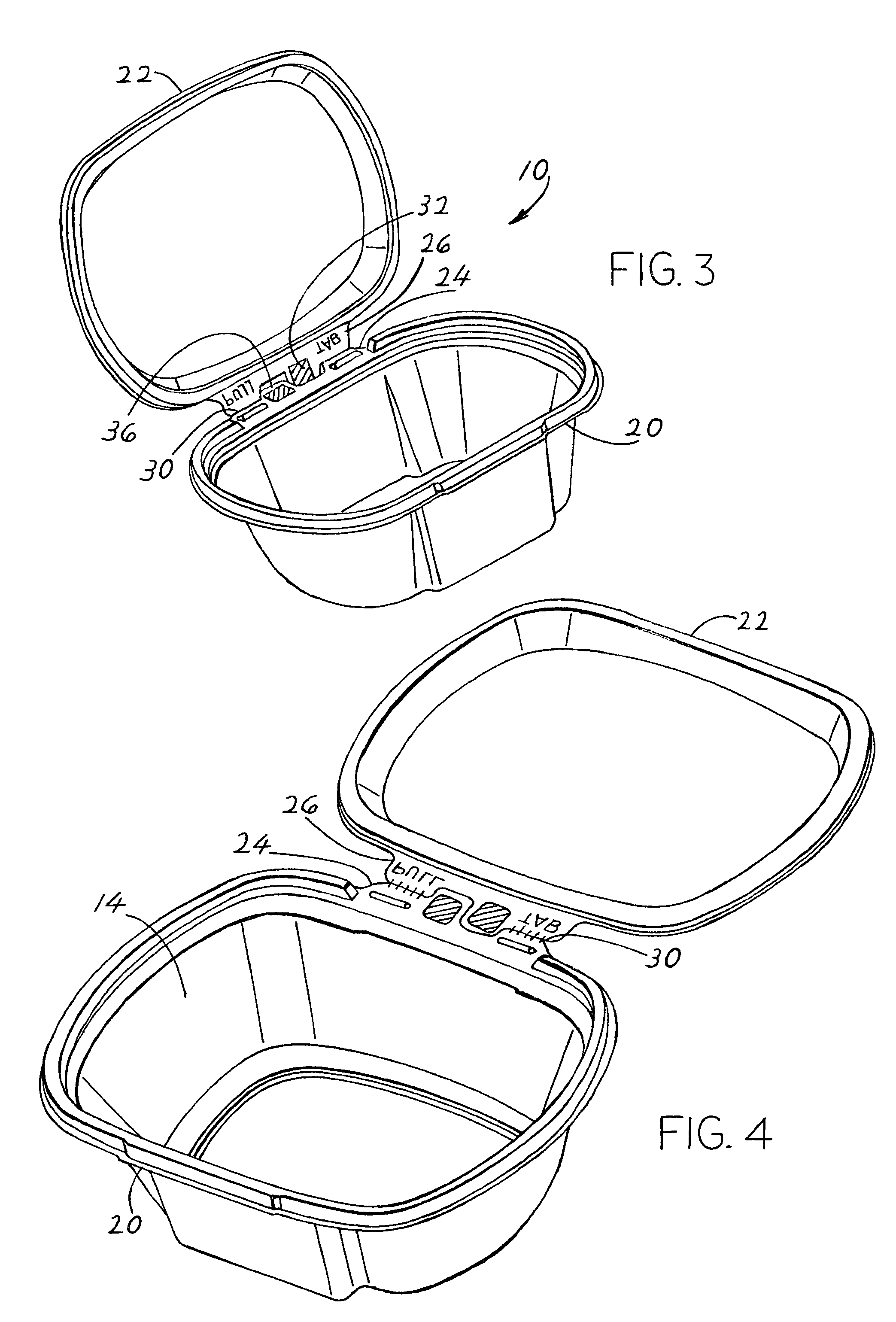 Edge-tearing tamper-evident container