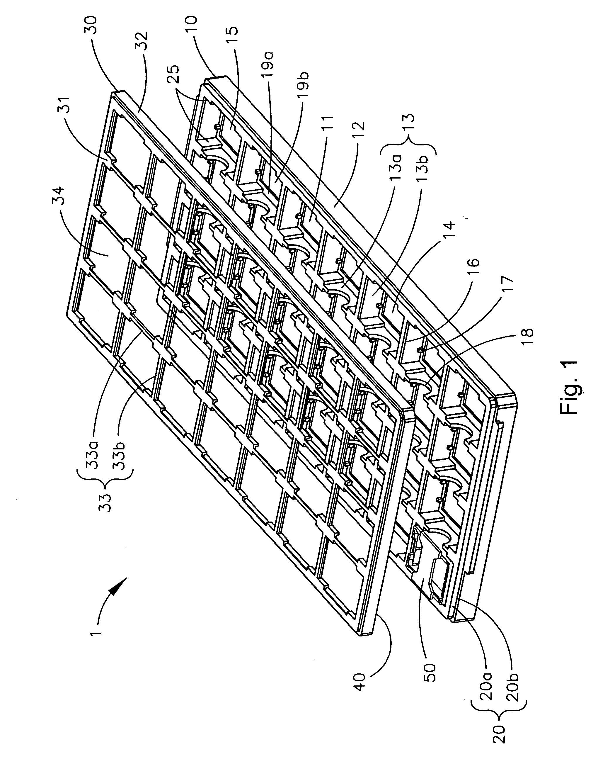 Tray for component packaging