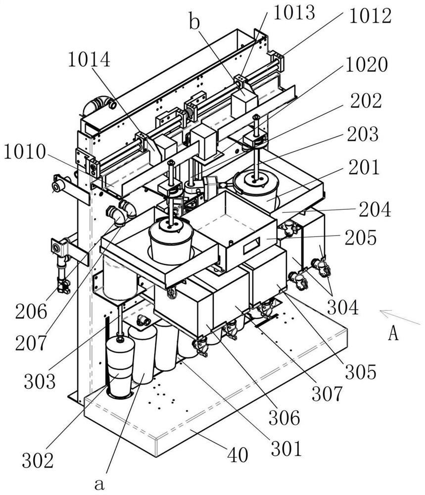 Full-automatic milk tea brewing and blending machine