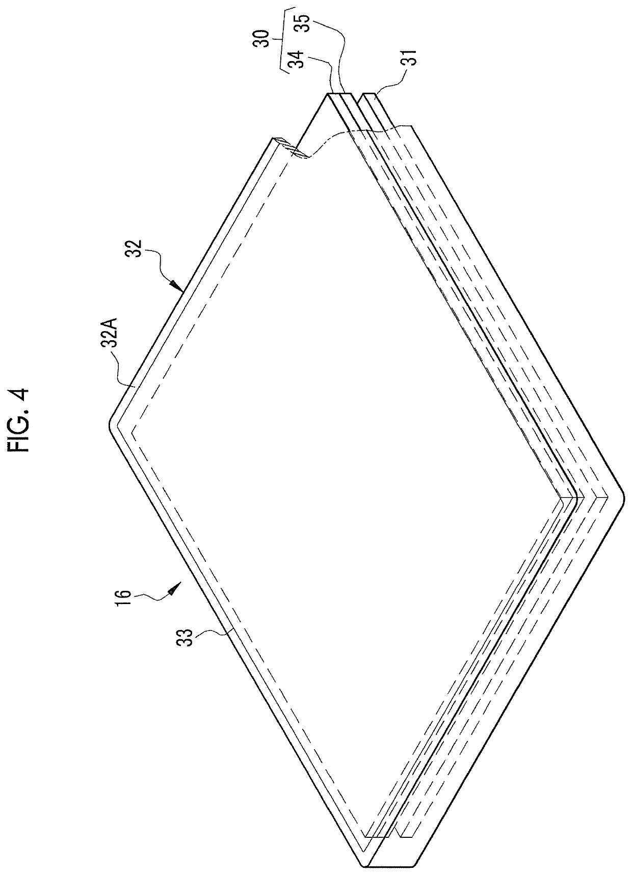 Radiographic image detection device and method for operating the same