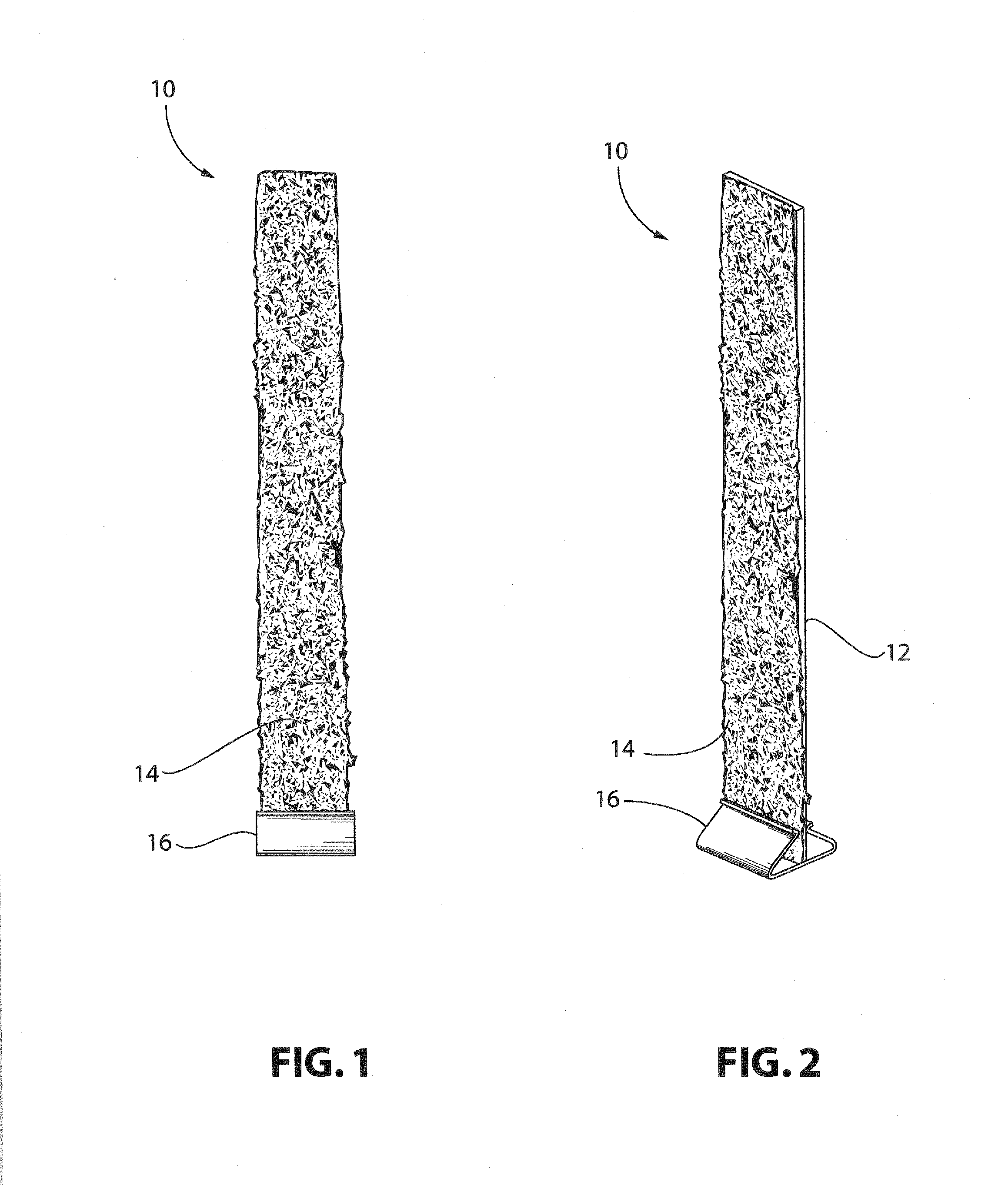 "Wood Wick Coated With Shavings"