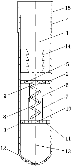 Automatic grouting device for well cementing sleeve