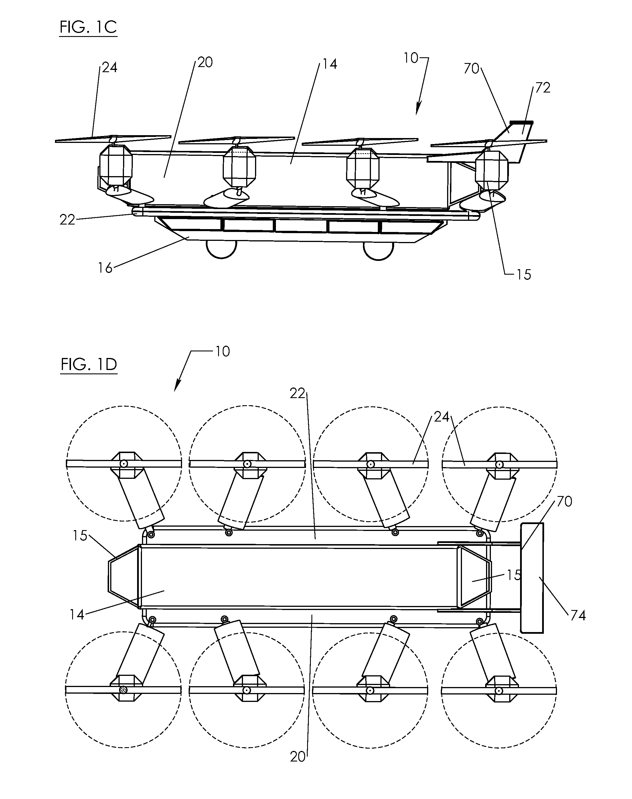 Modular Flight Vehicle With Wings