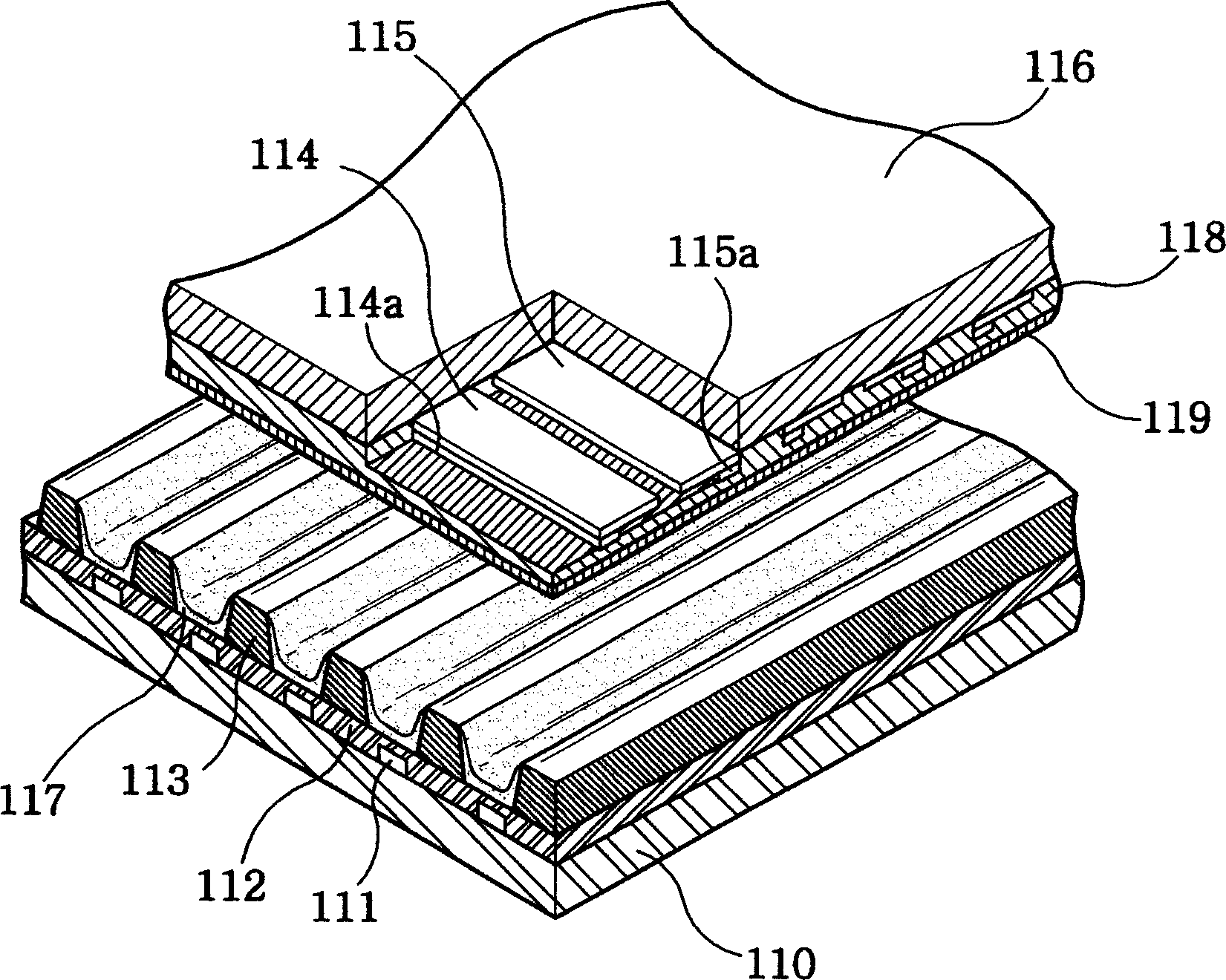 Electrode transfer film,electrode manufacture method using the film and manufacture method of plasma display panel