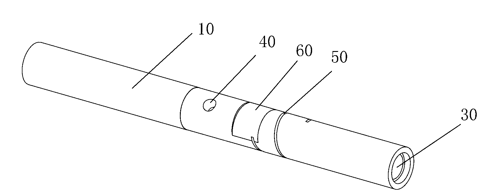 Front shaft sleeve assembly of lower shaft