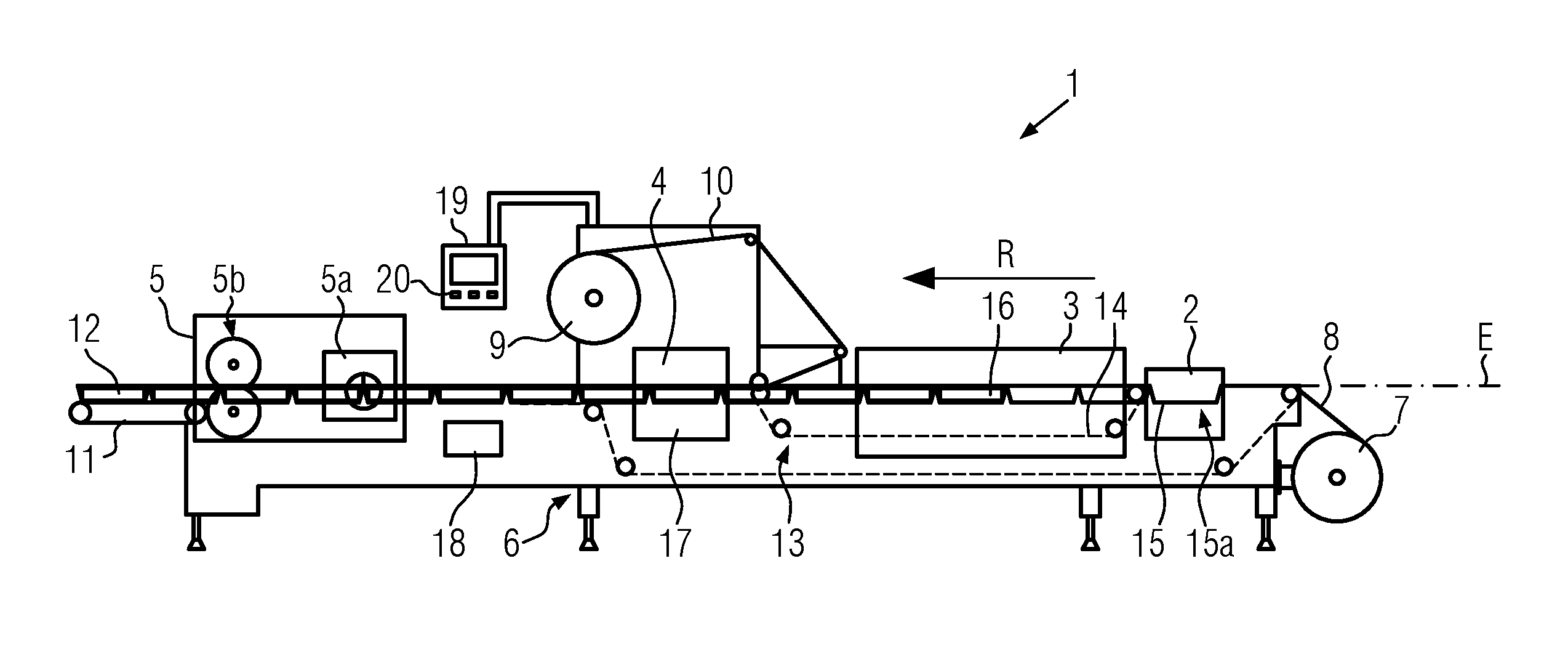 Thermo-forming packaging machine