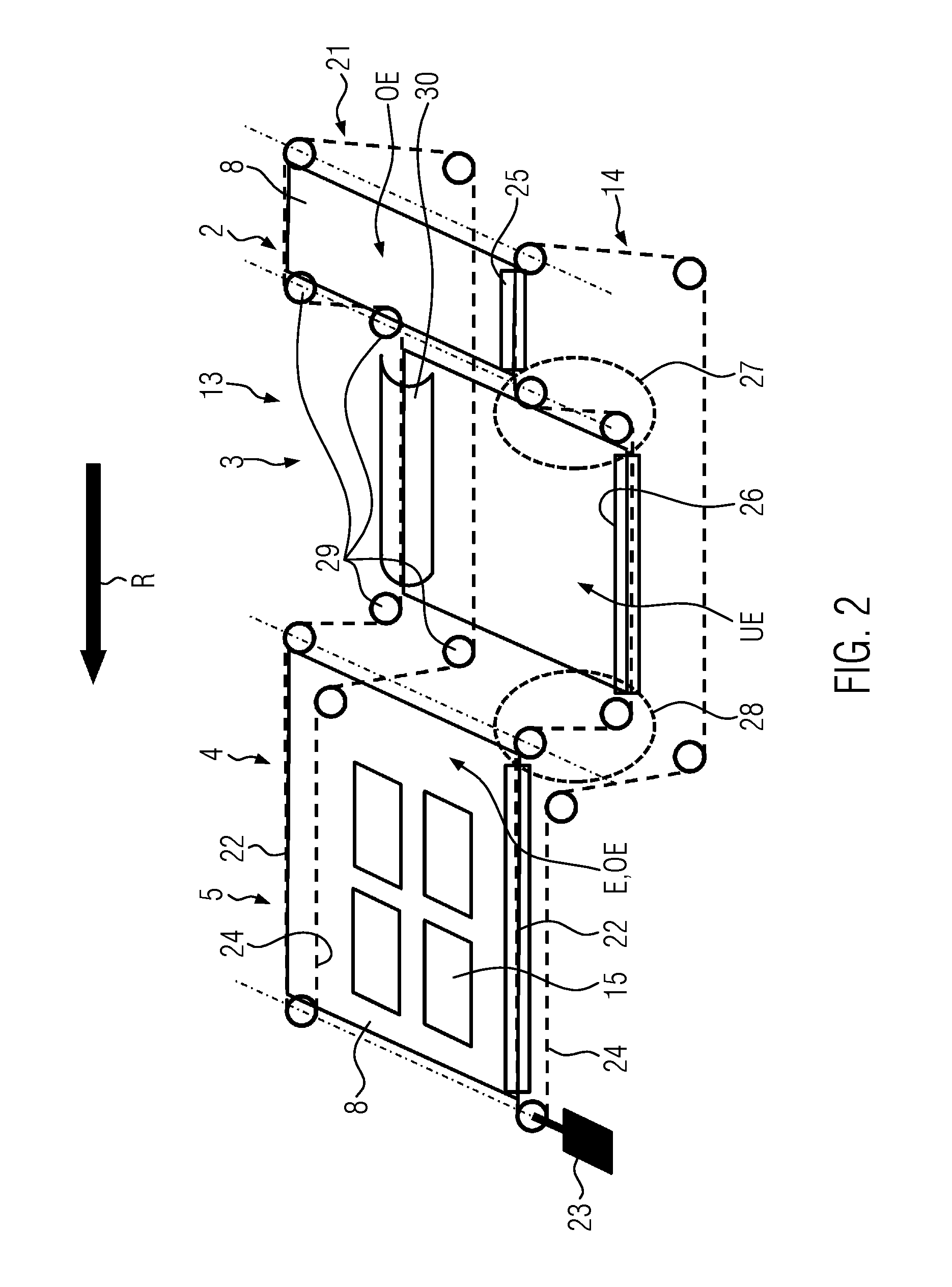 Thermo-forming packaging machine