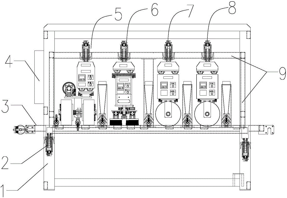 Special-shaped sanding machine