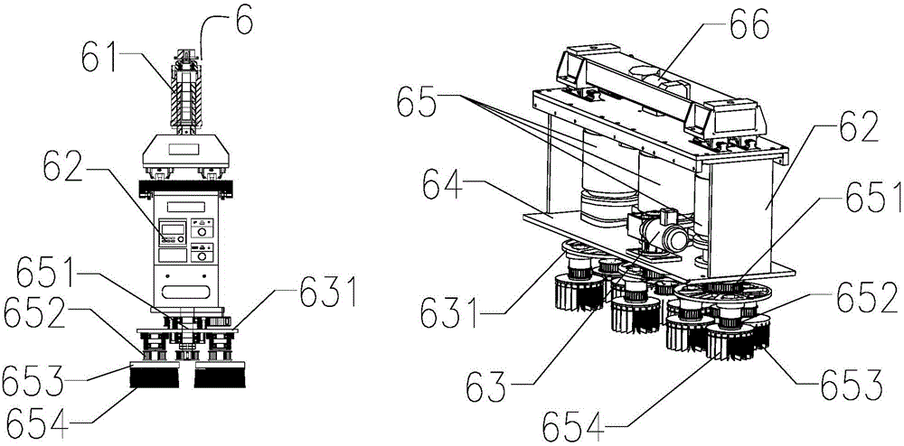 Special-shaped sanding machine