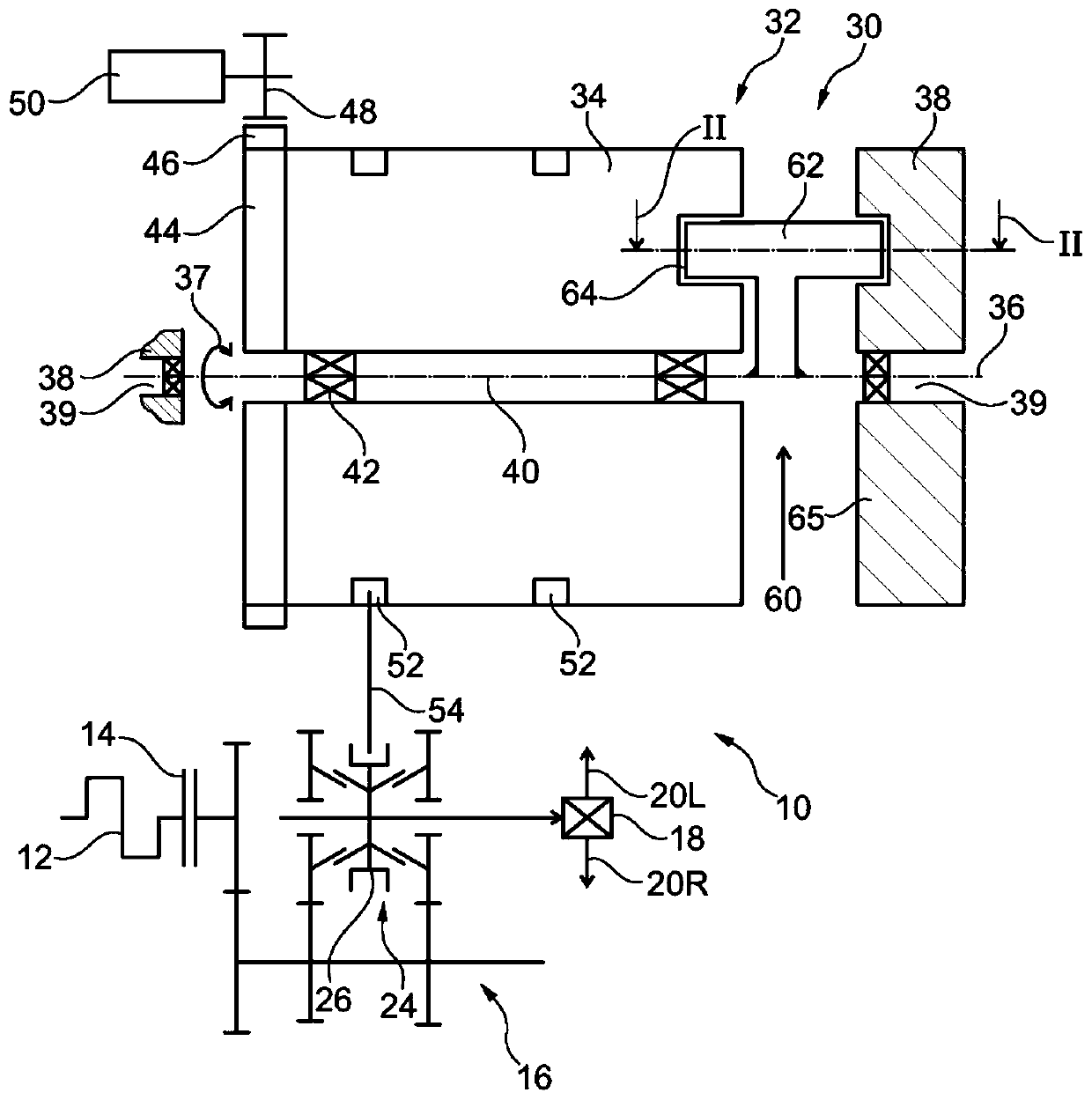 Shift roller arrangement and transmission arrangement