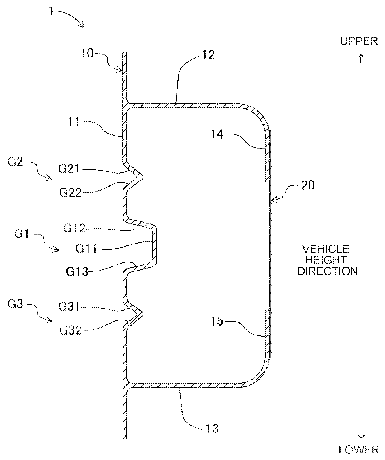 Bumper reinforcement for vehicle