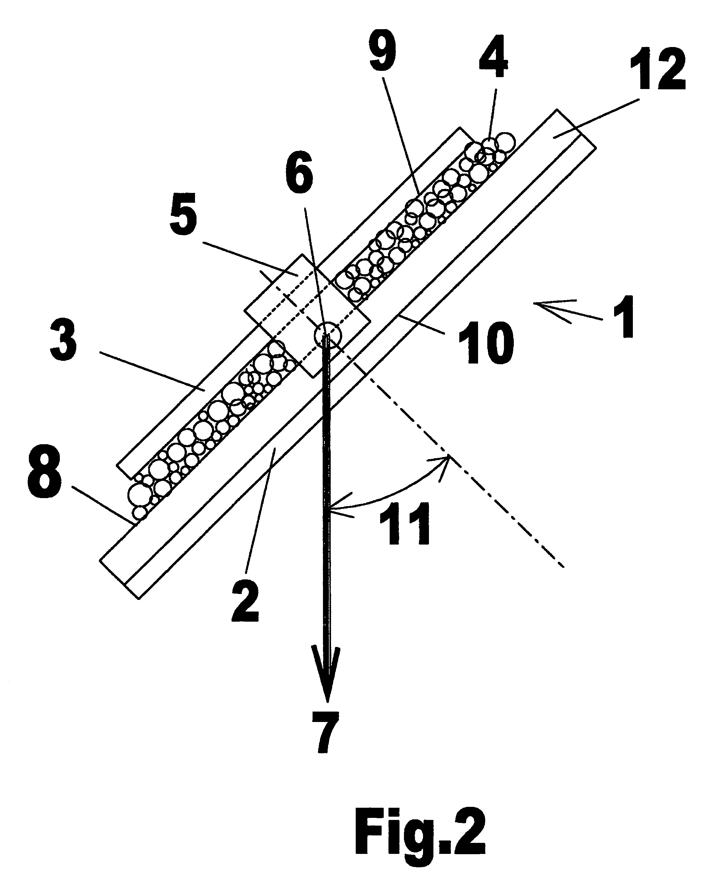 Apparatus and test procedure for measuring the cohesive, adhesive, and frictional properties of bulk granular solids