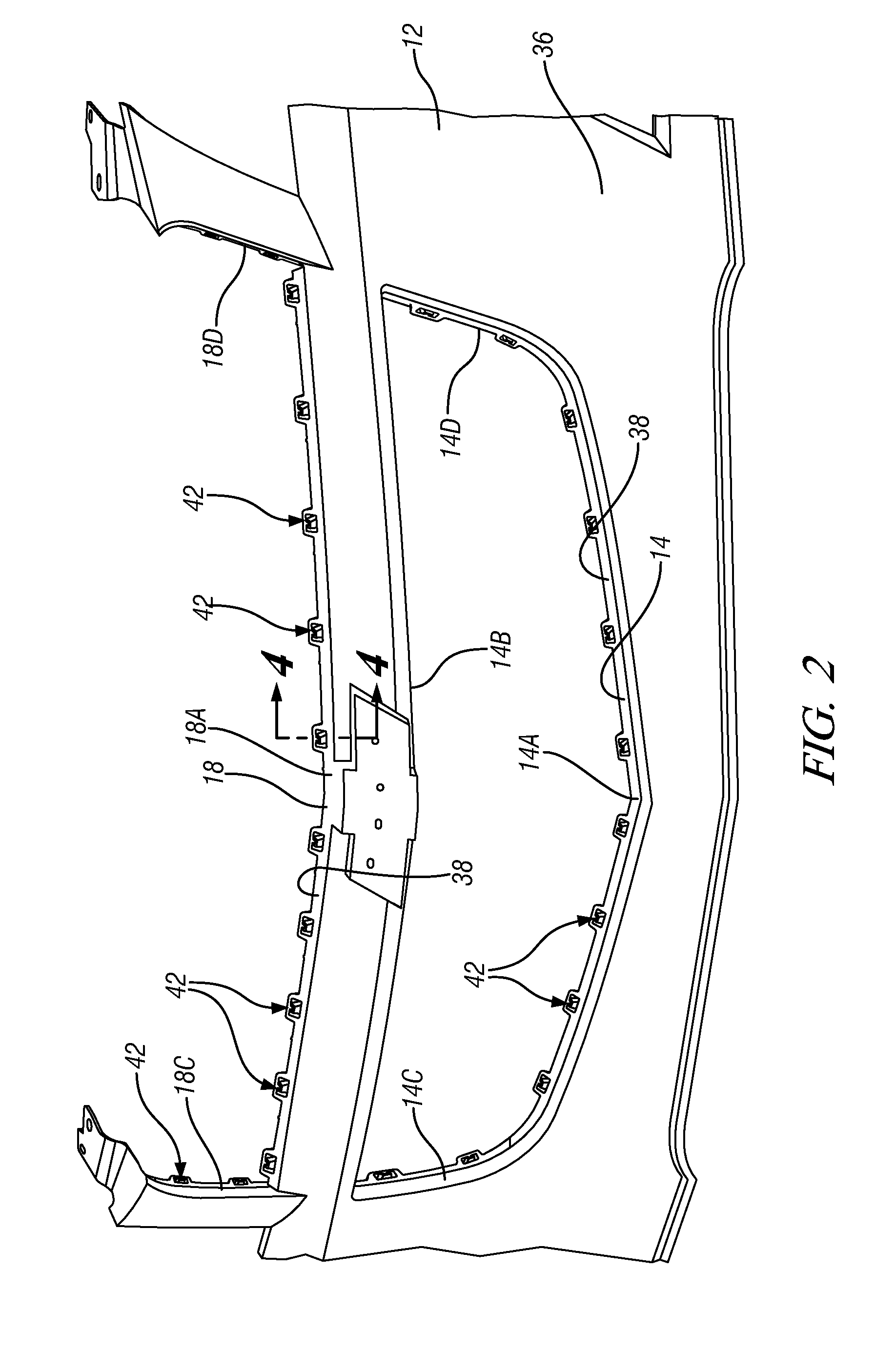 Vehicle fascia and grille assembly