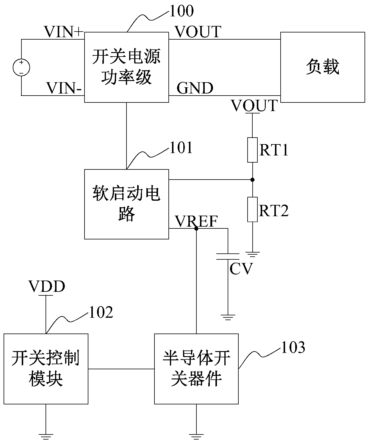 Switching power supply circuit and system