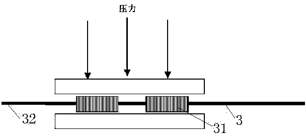 FBG (fiber bragg grating) based pressure sensor and application thereof