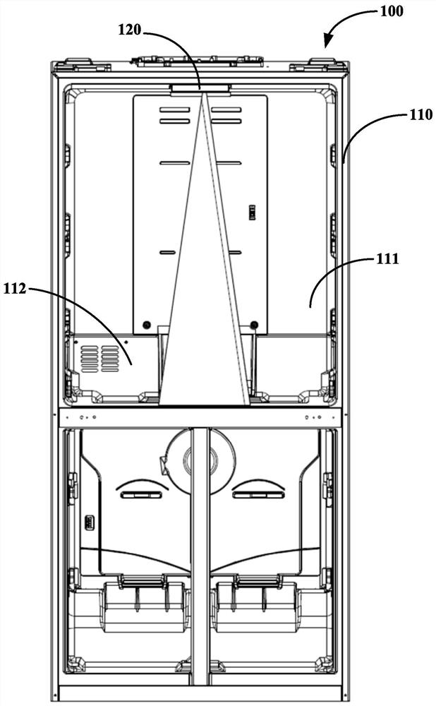 Virtual control panel operation identification method and refrigerator