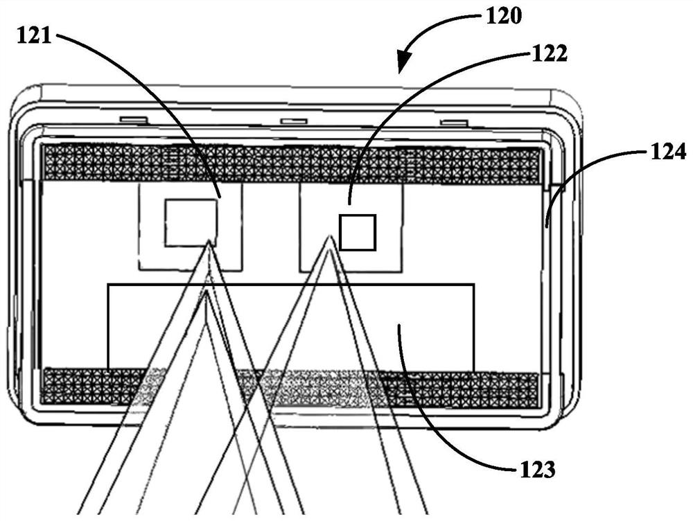 Virtual control panel operation identification method and refrigerator